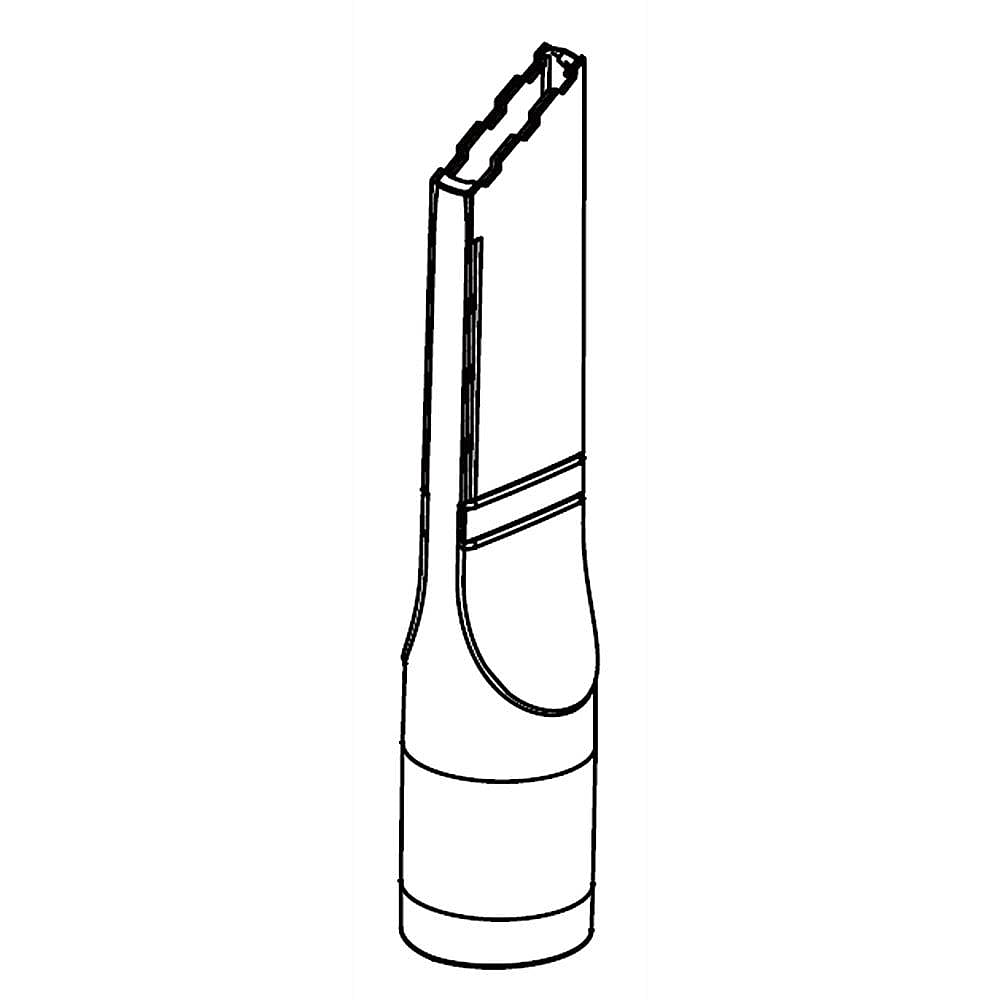 Part #kc60Reexzv06, Vacuum Crevice Tool