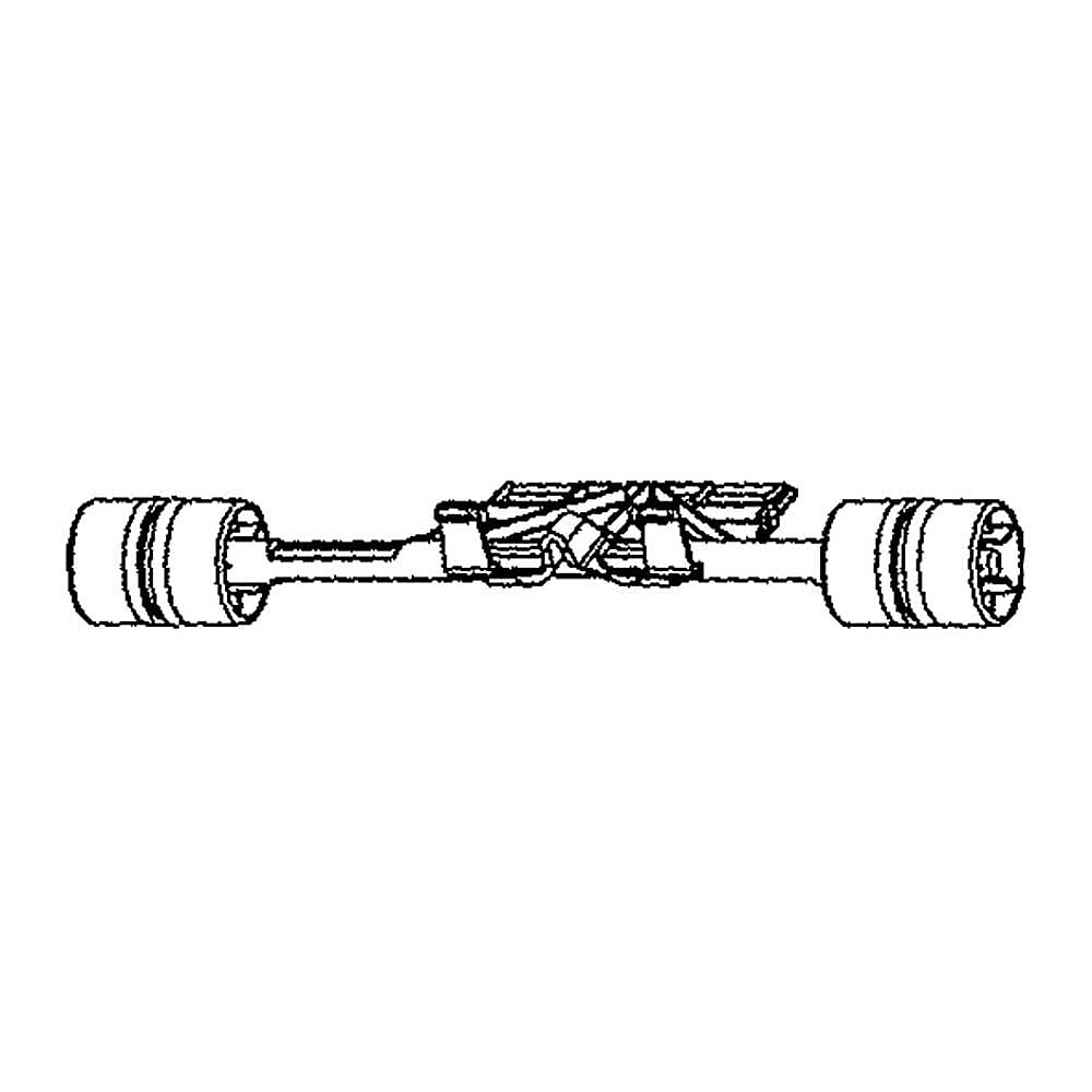 Part #kc93Qdwfzv07, Kenmore Nozzle Roll