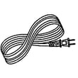 Power Cord (polarized) for Kenmore 12510135610 - Part KC97EEDFZV06