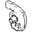 Bissell Housing Scroll for Bissell 1652 - Part 013-4979
