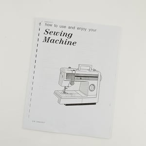 Sewing Machine Instruction Book 194810017