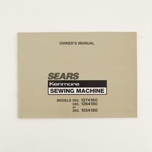 Sewing Machine Instruction Book 649800074