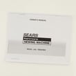 Sewing Machine Instruction Book for Kenmore 3851884180 - Part 652800100
