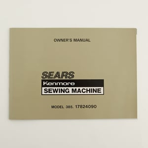 Sewing Machine Instruction Book 652820003