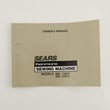 Kenmore Sewing Machine Instruction Book for Kenmore 38512614490 - Part 735800627