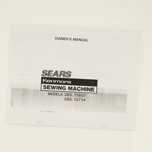 Sewing Machine Instruction Book 735806313