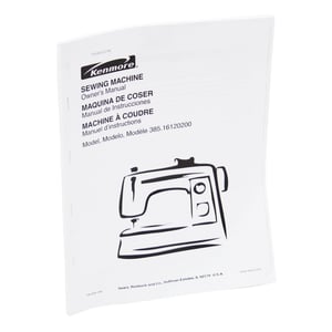Sewing Machine Owner's Manual 756800194