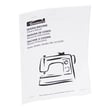 Sewing Machine Owner's Manual for Kenmore 38516120200 - Part 756800194