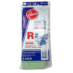 Hoover Vacuum Bag, Type R, 5-pack 4010063R