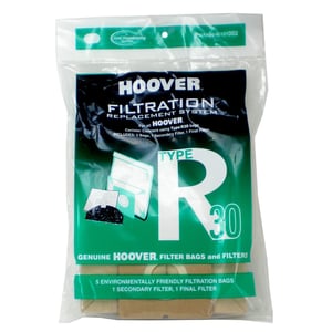 Hoover Vacuum Bag And Filter Set, Type R-30 40101002