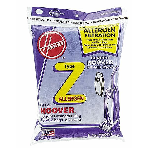 Vacuum Allergen Filtration Bag, 3-pack