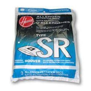 Hoover Vacuum Bag, Type Sr, 3-pack 401011SR