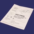 Lawn Tractor Snowblower Attachment Owner's Manual for Craftsman 842240560 - Part 22083