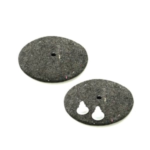 Buffer/polisher Felt Buffing Pad And Retainer Set, 6-in 45-0103-7