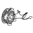 Vacuum Cord Reel Assembly for LG LCV900B - Part AHD57008825