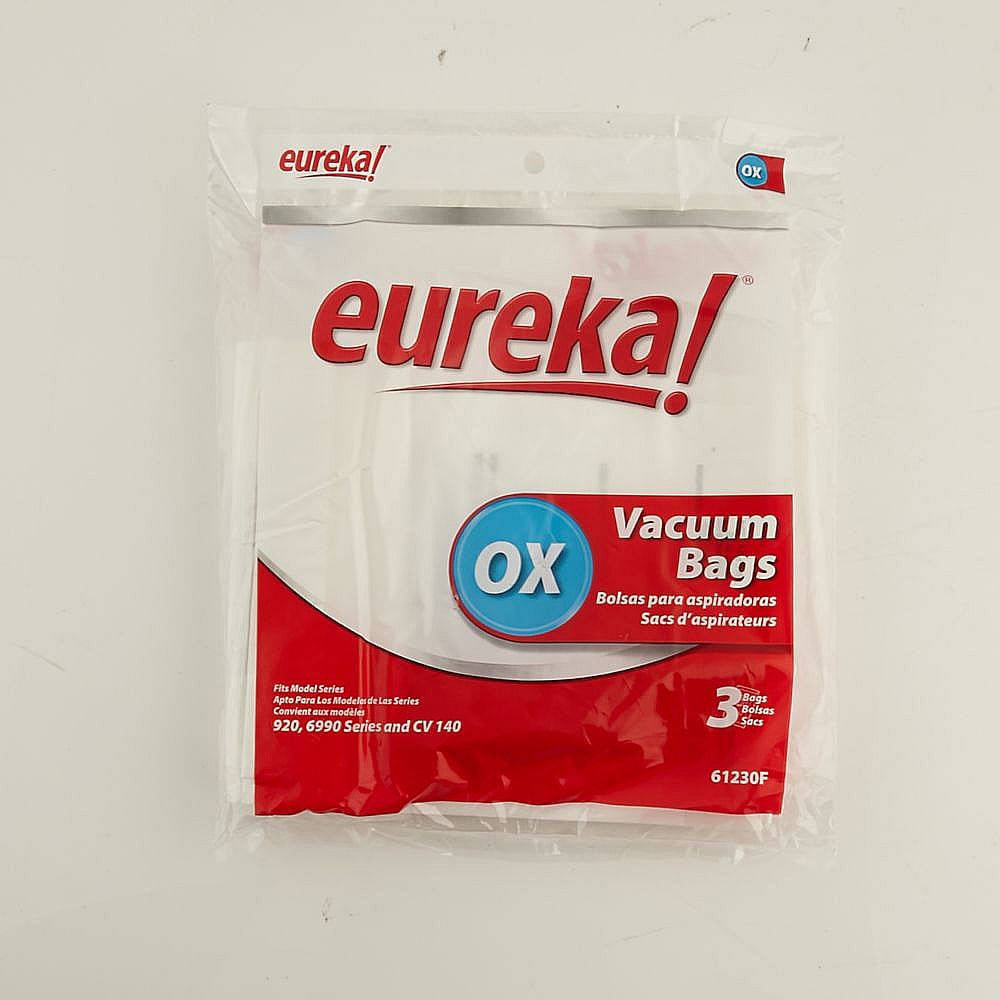 Eureka Vacuum Bag, Type OX, 3pack 61230F6 parts Sears PartsDirect