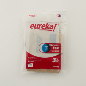 Eureka Vacuum Bag, Type T, 3-pack 61555B-6