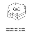 Valve Switch for Roper F4558*0 - Part 4331311