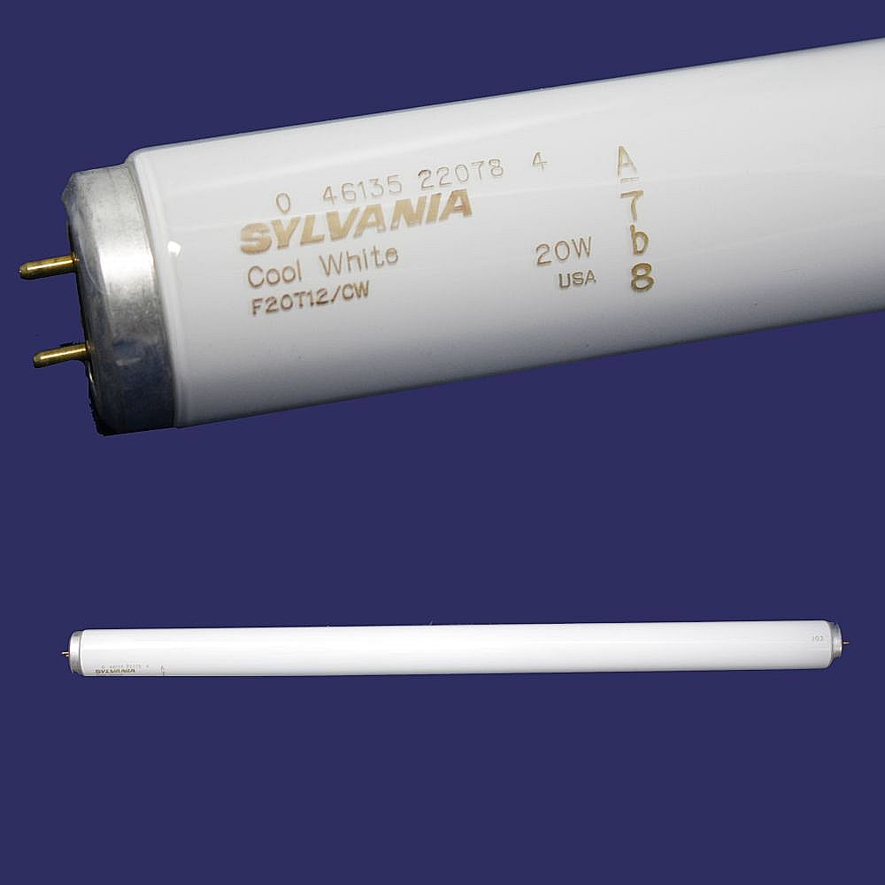 Fluorescent Light Bulb, T-12, 20-watt