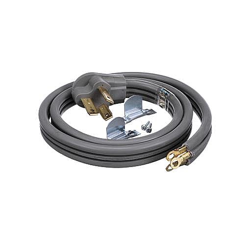 Part #rc3-50-4, Range Power Cord, 4-Ft, 3-Wire 50 Amp