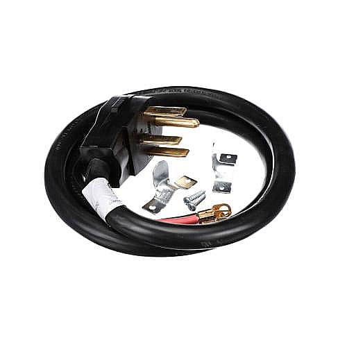 Part #rc4-40-4, Range Power Cord, 4-Ft, 4-Wire 40 Amp