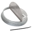 Range Hood Vent Damper, 7-in for Kenmore 23352153003 - Part 59183