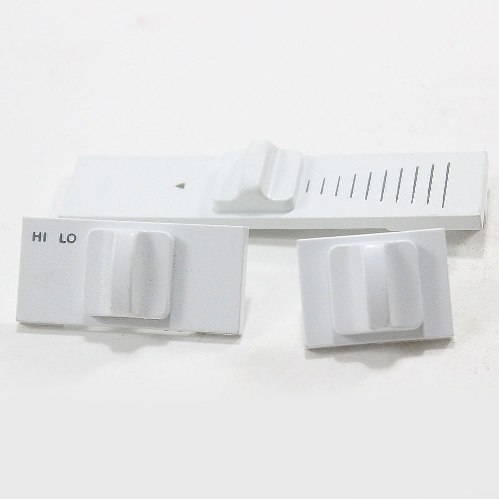 Part #s97014357, Range Hood Control Knob Set (White)