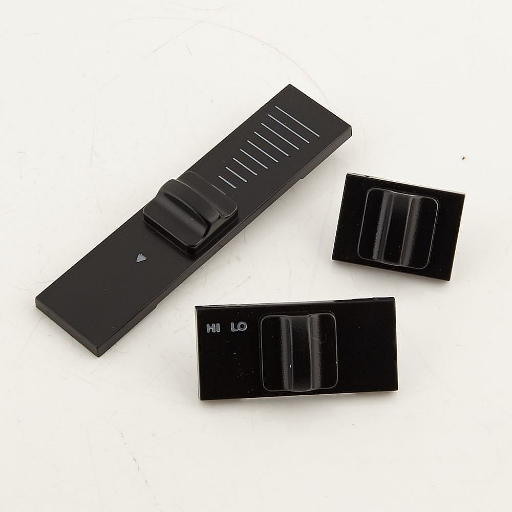 Range Hood Control Knob Set (Black) S97014358 parts Sears PartsDirect