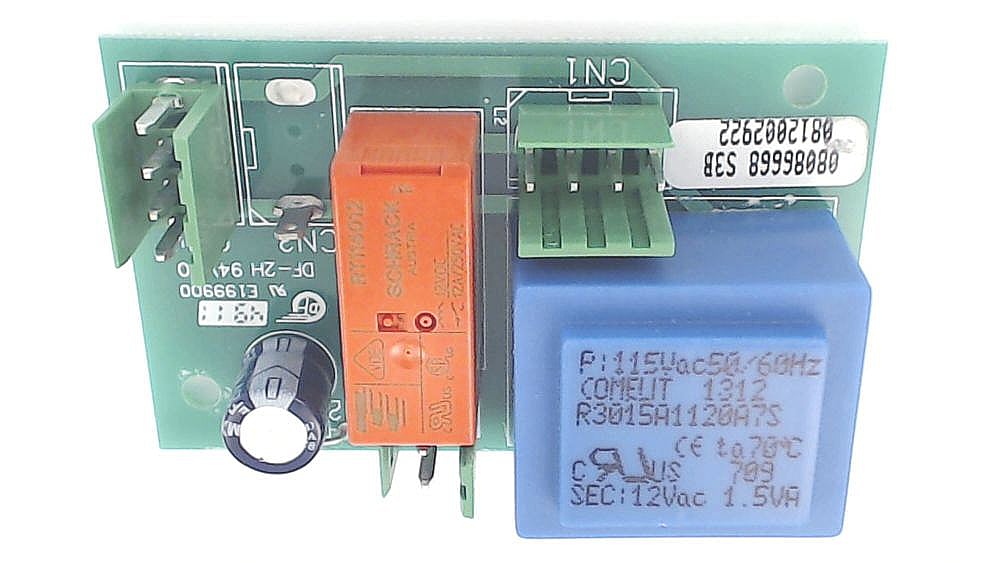 Part #sb08086668, Range Hood Electronic Control Board (Replaces B08086668)