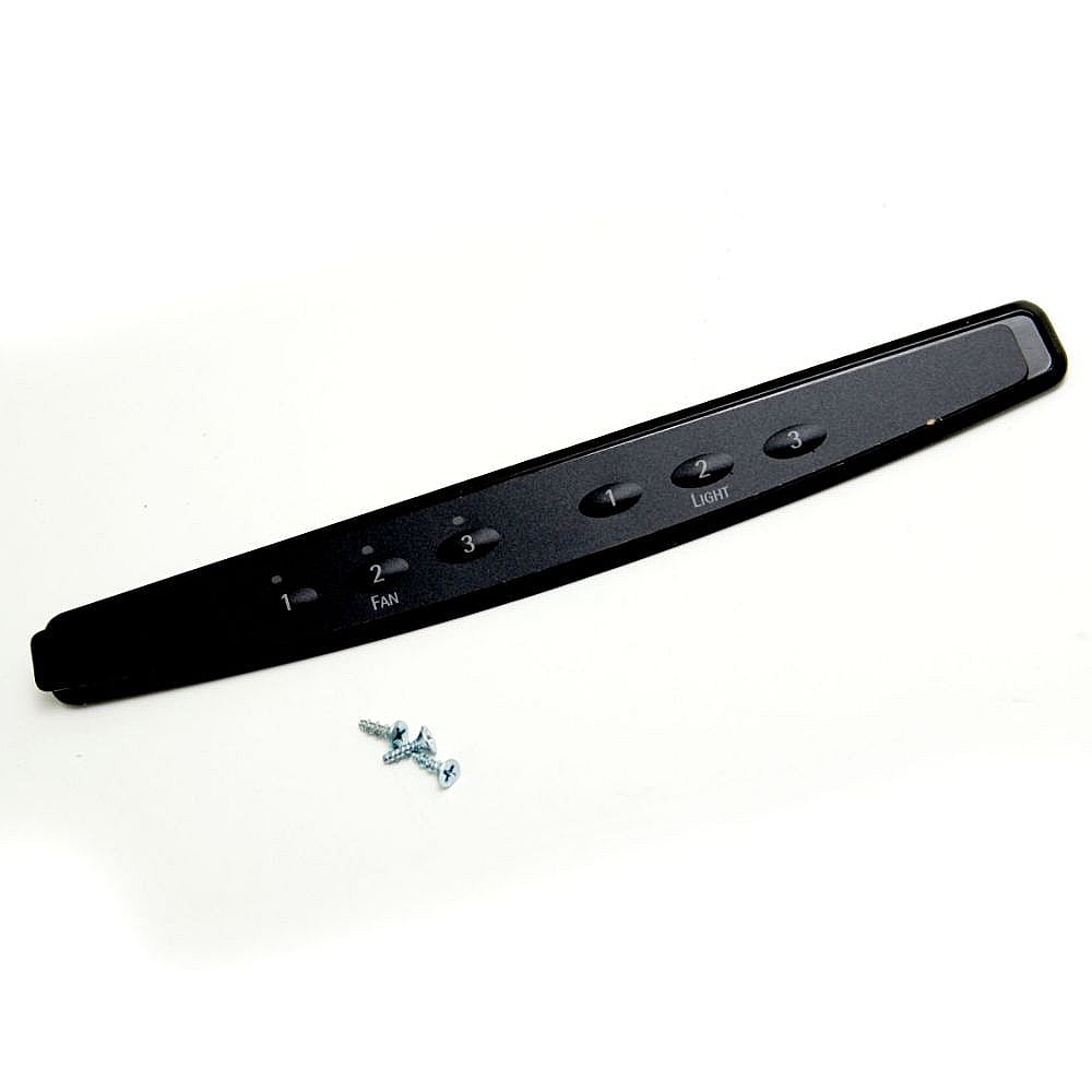Part #sr169007, Range Hood Control Panel (Black) (Replaces R169007)