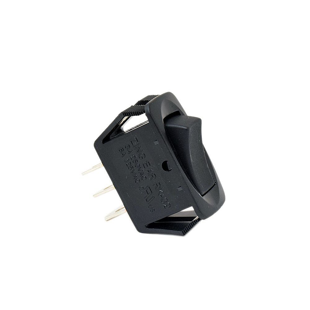 Part #sr561157, Range Hood Rocker Switch (Black)