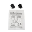 Range Hood Fan Motor And Light Switch Kit (black) for Kenmore 23353344591 - Part S97016970