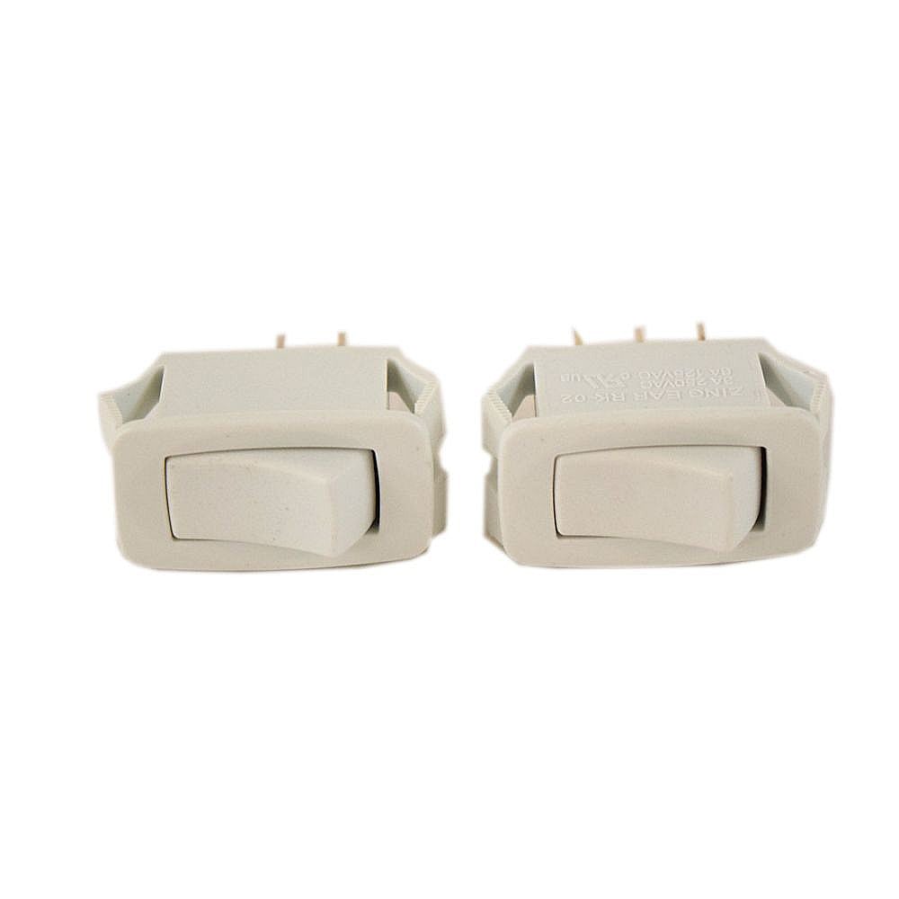 Part #s97016971, Broan Range Hood Rocker Switch Kit (White)