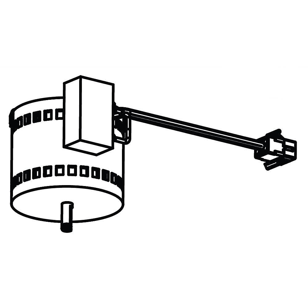 Part #s97020408, Range Hood Fan Motor Assembly
