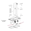 Broan Range Hood Light Assembly for Broan B5736SS - Part S99527010