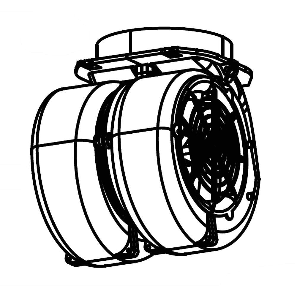 Part #s99527443, Range Hood Blower Assembly