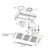 Broan Range Hood Control Knob Set for Broan UP26M - Part SV08578