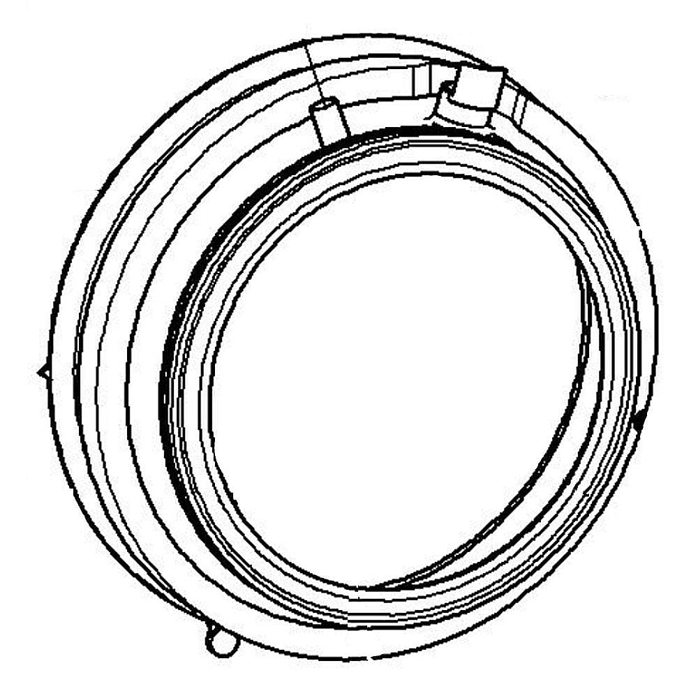 Part #05738065, Miele Washer Door Boot