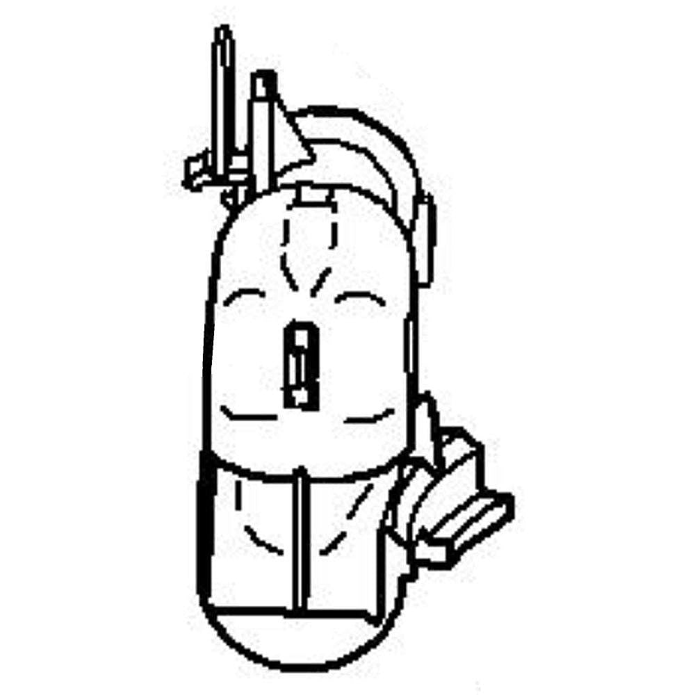 Part #05750095, Miele Dishwasher Check Valve