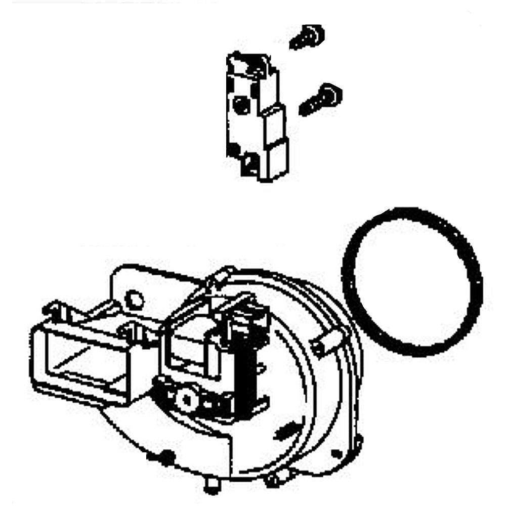Part #06651440, Miele Dishwasher Vent Fan Motor