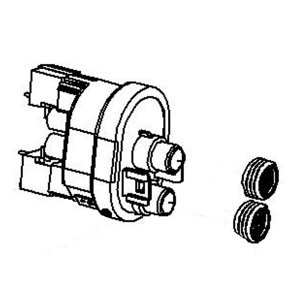 Part #06996821, Miele Dishwasher Water-Level Pressure Switch