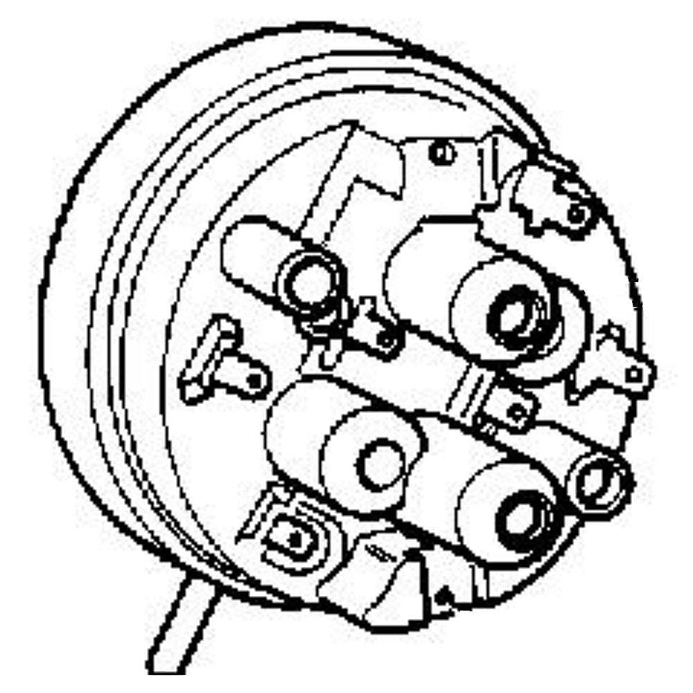 Part #2300701, Miele Washer Water-Level Pressure Switch