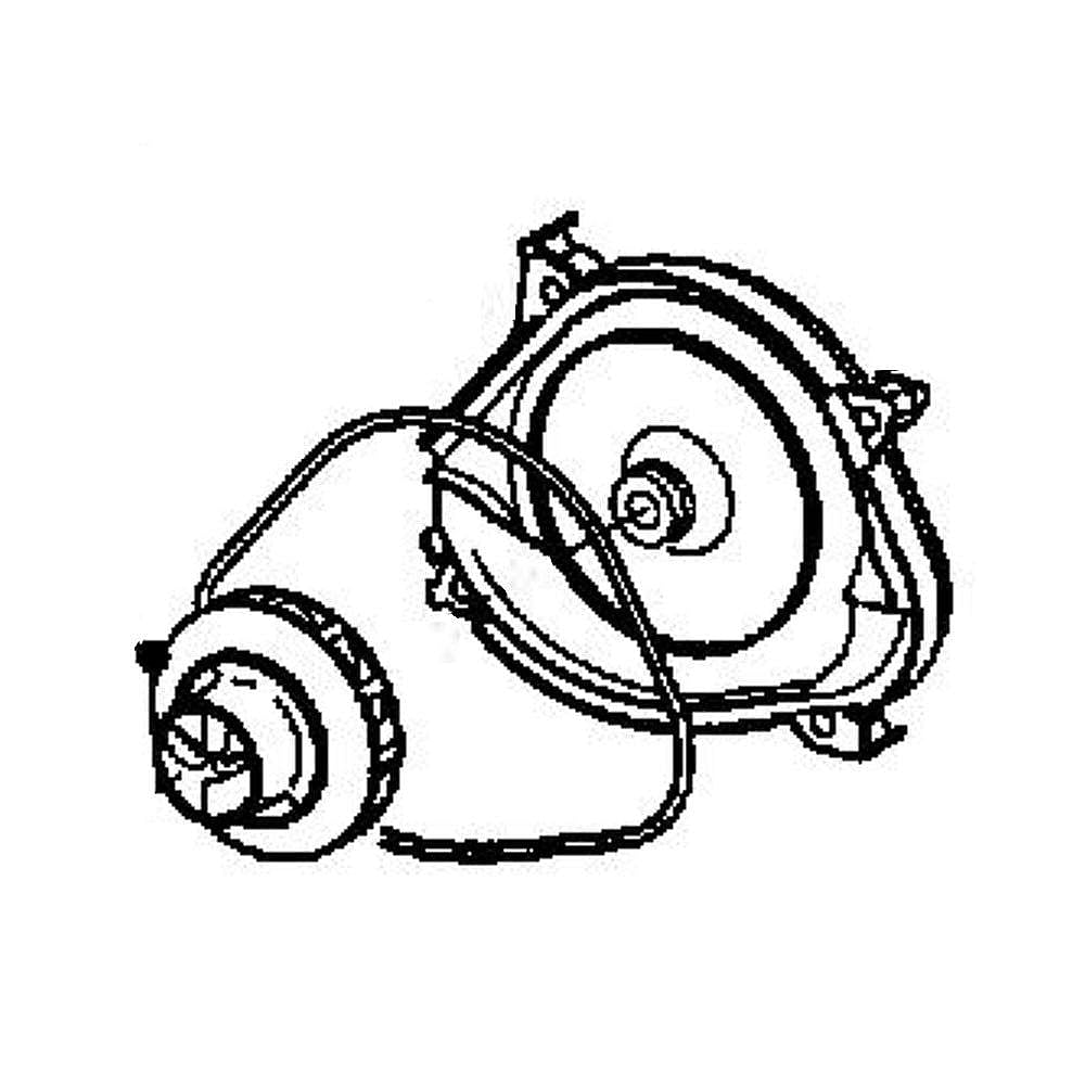 Part #5011723, Miele Dishwasher Pump Partition
