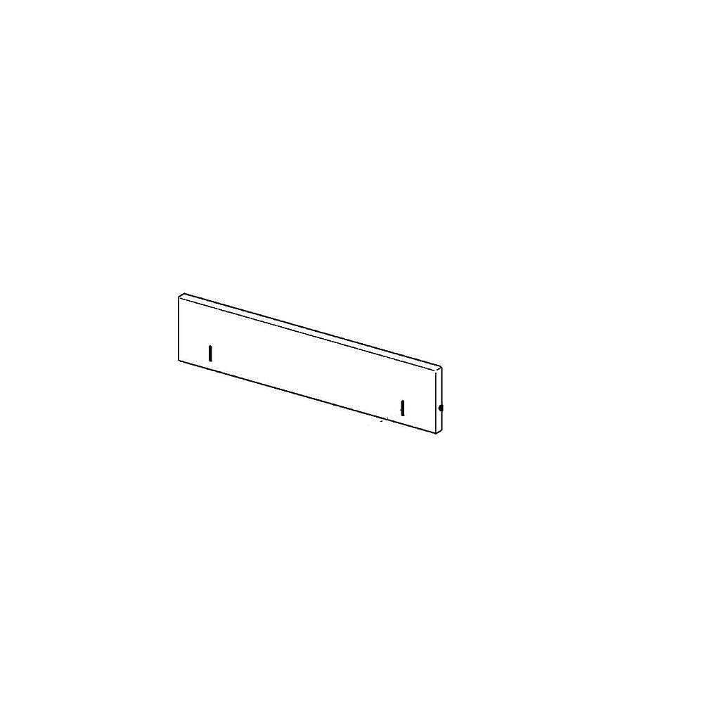 Part #6606131, Miele Dishwasher Toe Panel (Deep Black)