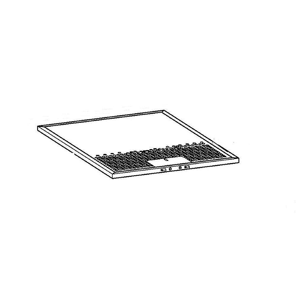 Part #8253320, Miele Range Hood Grease Filter