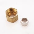 Refrigerator Water Supply Tube Coupling for KitchenAid KBRS20EVMS4 - Part 10244904