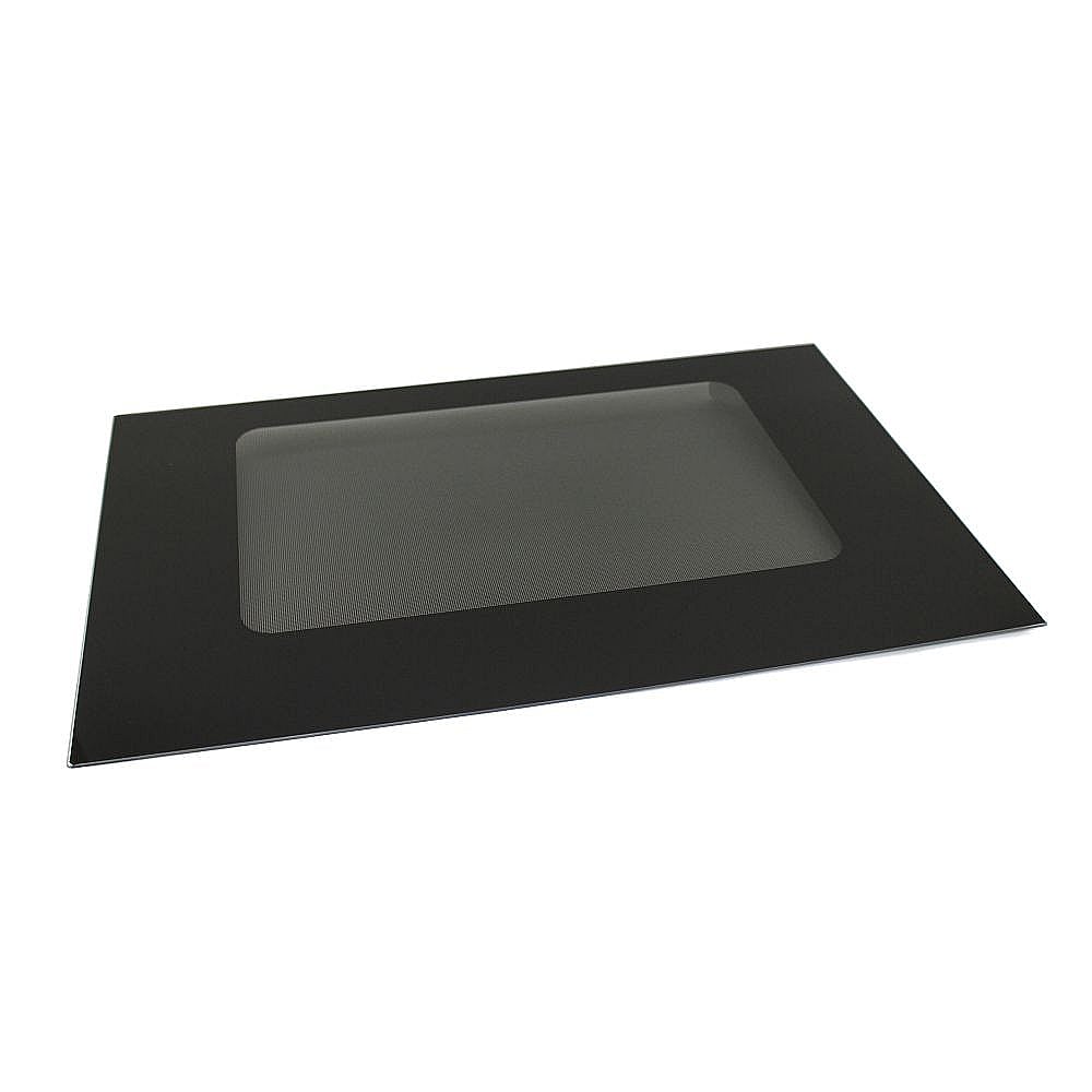 Photo of Range Oven Door Outer Panel (Black) from Repair Parts Direct