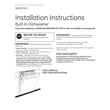 Installation Instructions for GE GLD4660N00SS - Part 31-30217