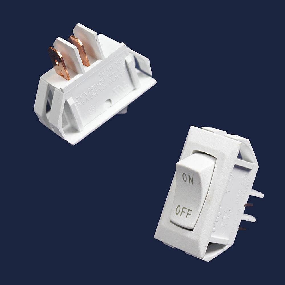 Part #wb24K5022, Hotpoint Range Oven Light Rocker Switch / 6.00 x 6.00 x 0.40