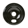 Range Drip Pan, 6-in (black) for GE JDP36BW4WH - Part WB32K5041